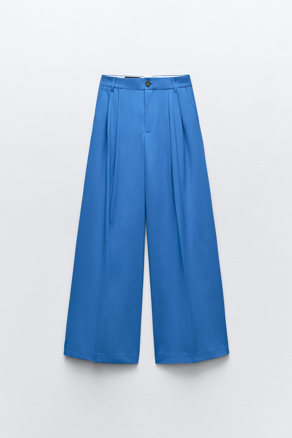 

Брюки Zara Pleated, ярко-синий