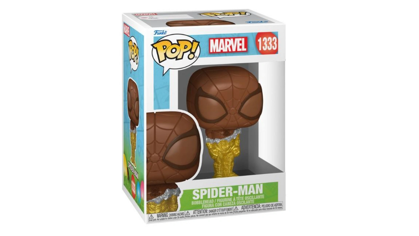 

Funko - Pop! Комиксы Marvel Человек-Паук (Пасхальный шоколад) Винил