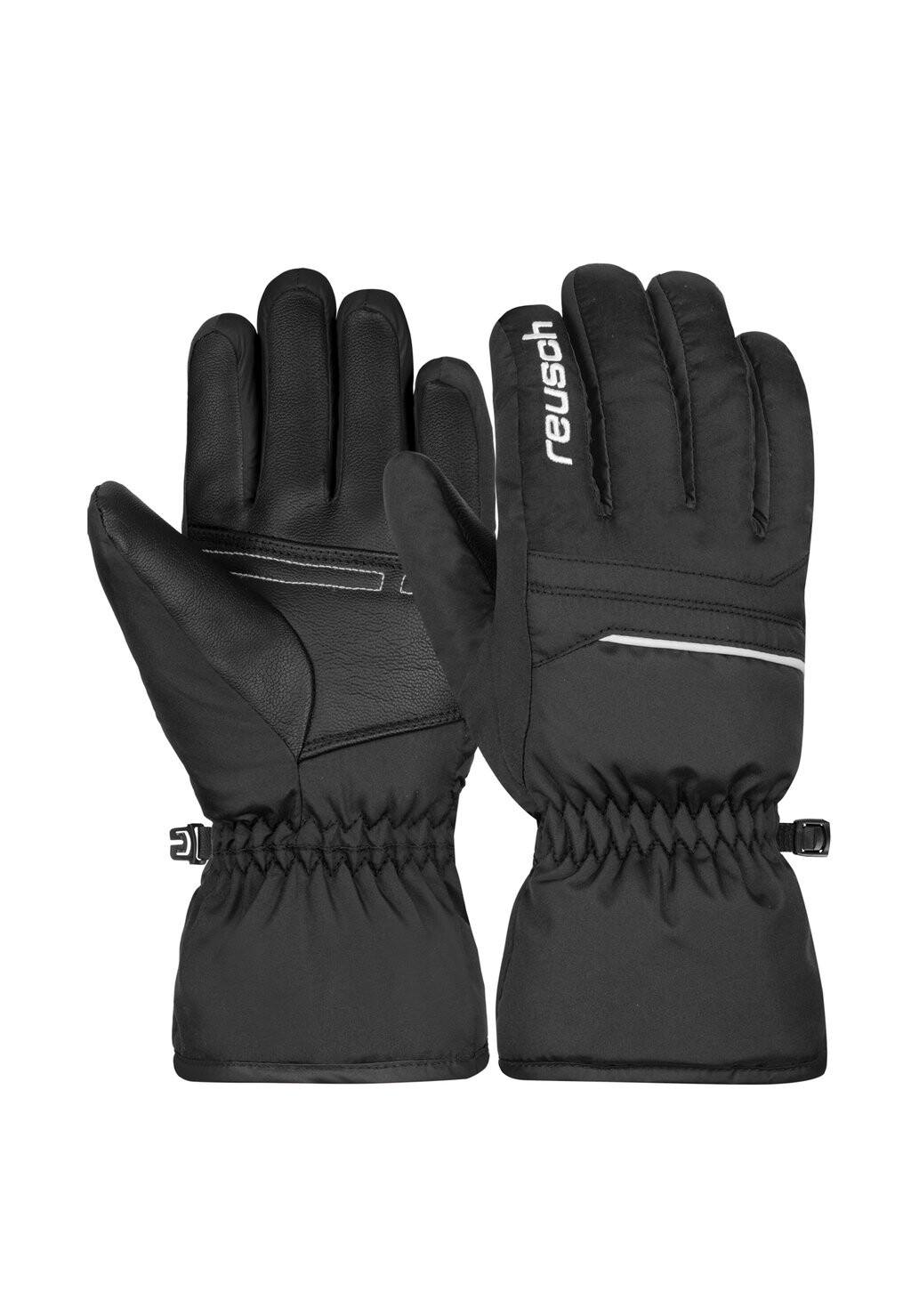 

Перчатки Reusch, цвет black white