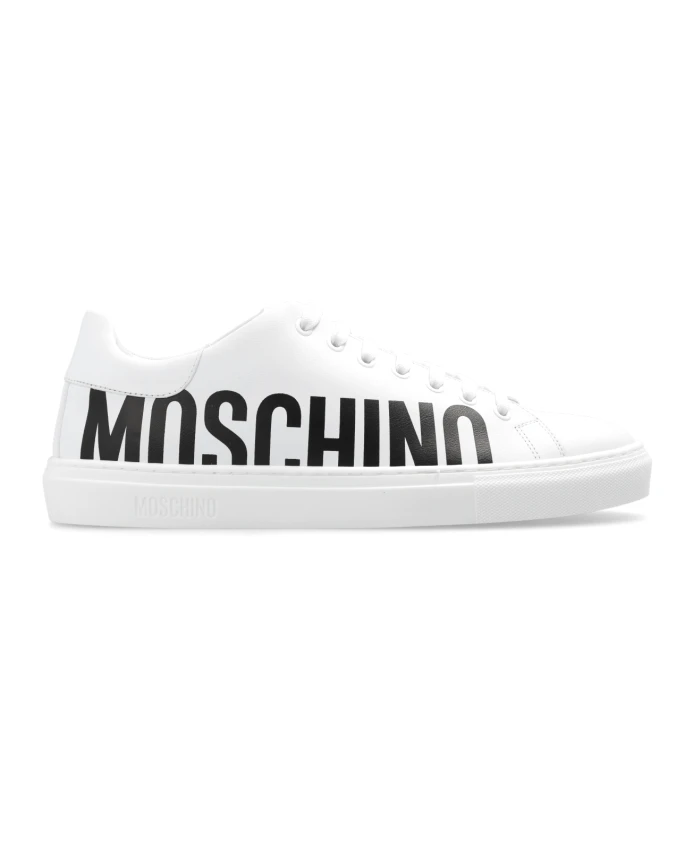 

Кроссовки с логотипом Moschino, белый