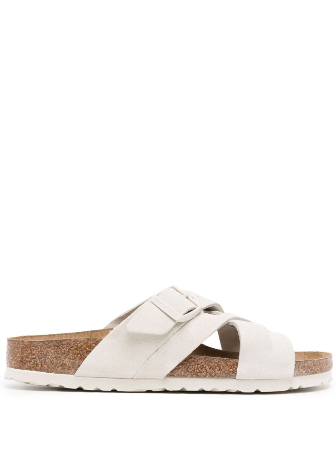 

Сандалии Lugano с открытым носком Birkenstock, бежевый