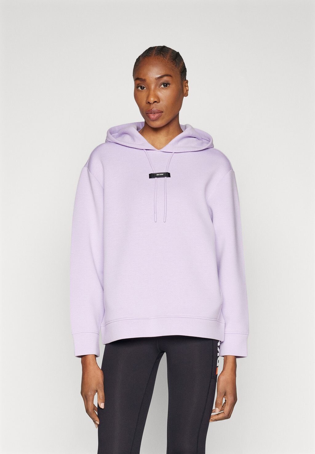 

Толстовка BOYFRIEND HOODIE DRAWCORD GUARD DKNY, цвет tulip