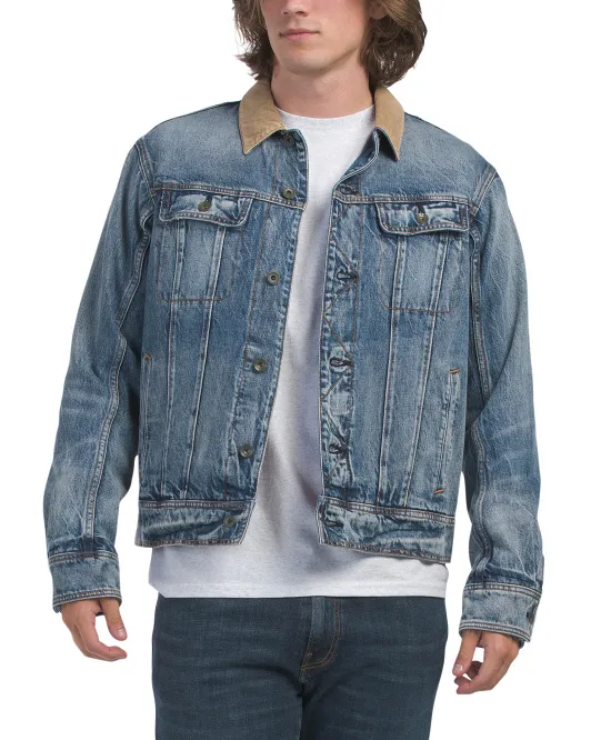 

Куртка дальнобойщика Eli на подкладке Rag & Bone, синий