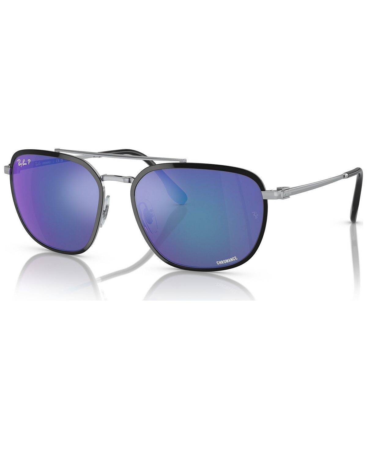 

Мужские поляризационные солнцезащитные очки, RB3708 Chromance Ray-Ban