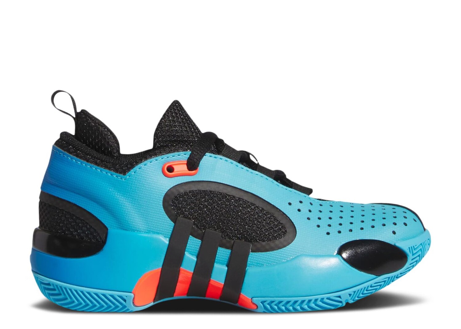 

Кроссовки adidas D.O.N. Issue #5 Little Kid 'Bright Cyan', синий