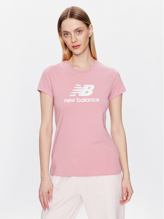 

Футболка спортивного кроя New Balance, розовый