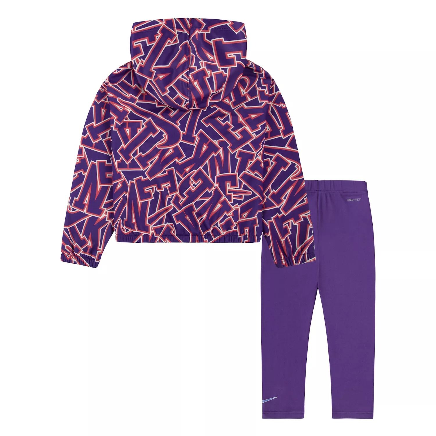 

Комплект из куртки и леггинсов с молнией во всю длину Nike Join The Club для малышей и девочек дошкольного возраста Nike