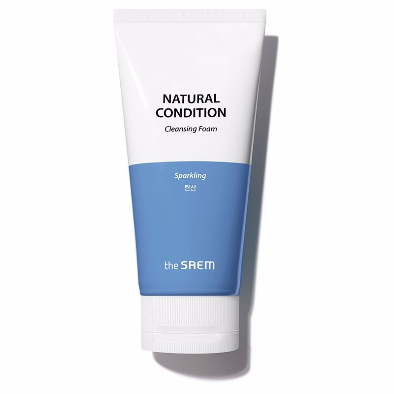 

Очищающая пенка для лица Natural condition espuma limpiadora sparkling The saem, 150 мл