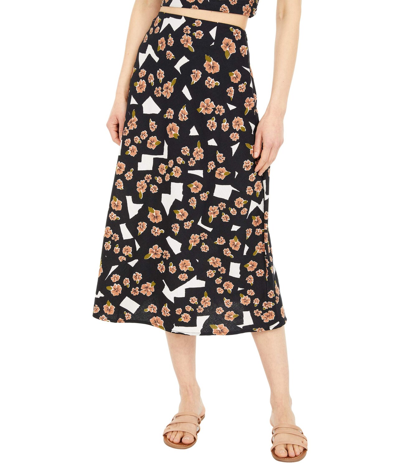 

Юбка RVCA, Floral Pop Midi Skirt