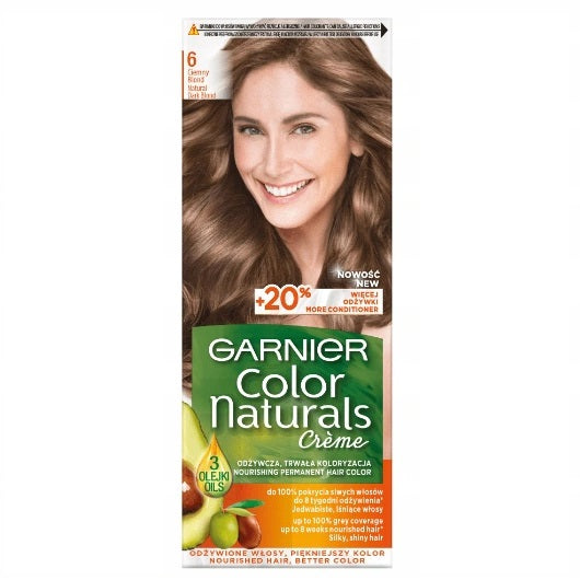 Garnier Крем-краска для волос Color Naturals Creme 6 Темно-русый краска для волос garnier краска для волос color sensation перламутровые блонды