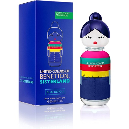 цена Туалетная вода Benetton Sisterland Blue Neroli для женщин 80 мл