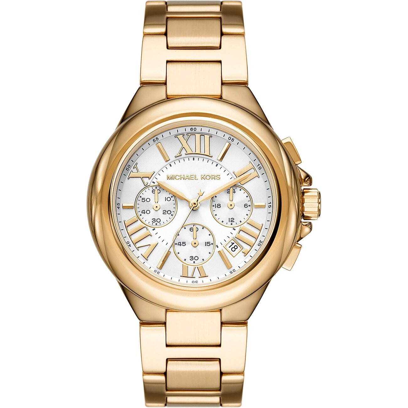 

Часы наручные Michael Kors Oversized Camille Gold-Tone, золотистый