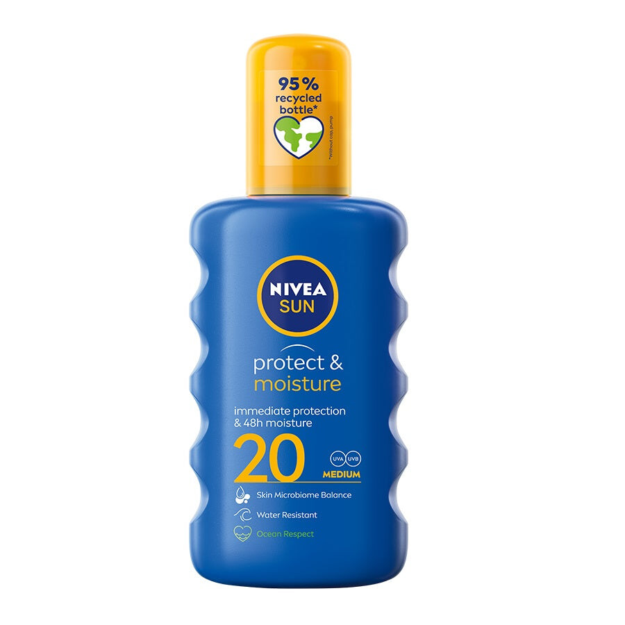 

Nivea Солнцезащитный увлажняющий лосьон Sun Protect & Moisture SPF20 200мл