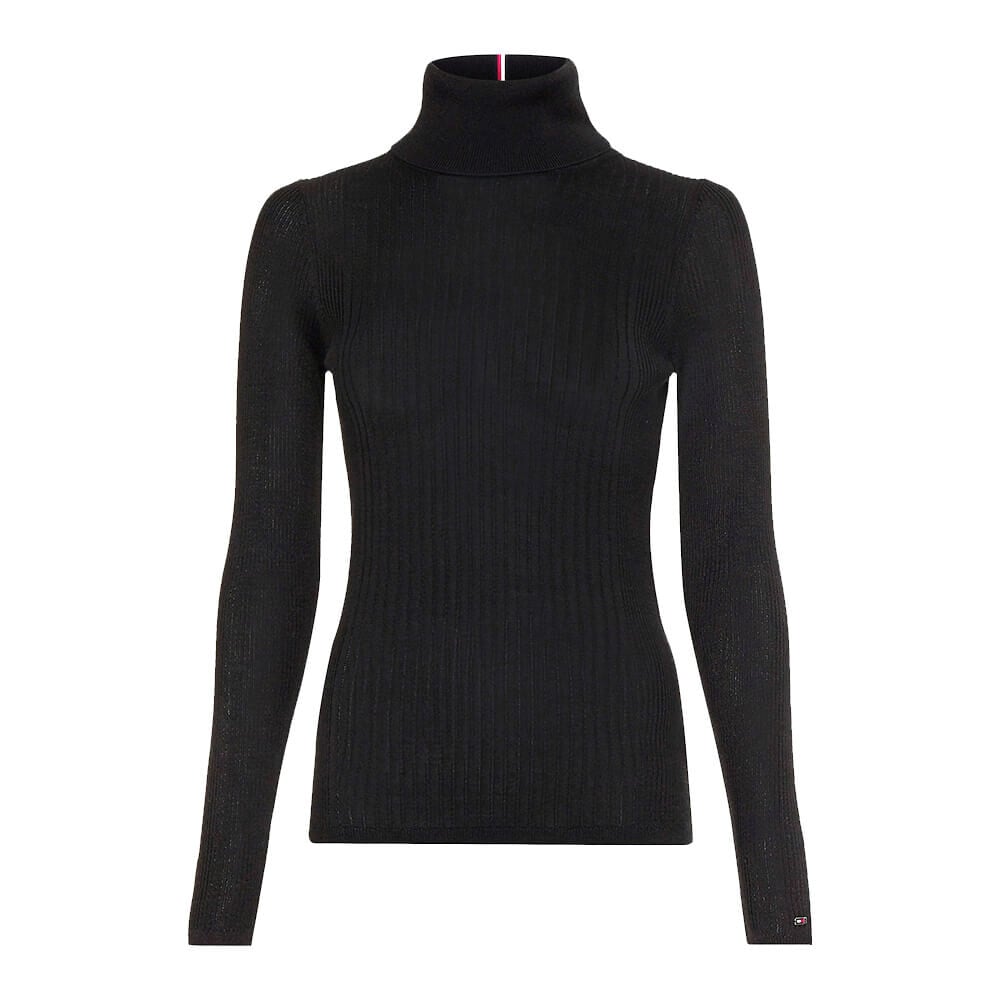 

Водолазка Tommy Hilfiger Slim Fit Turtleneck, чёрный