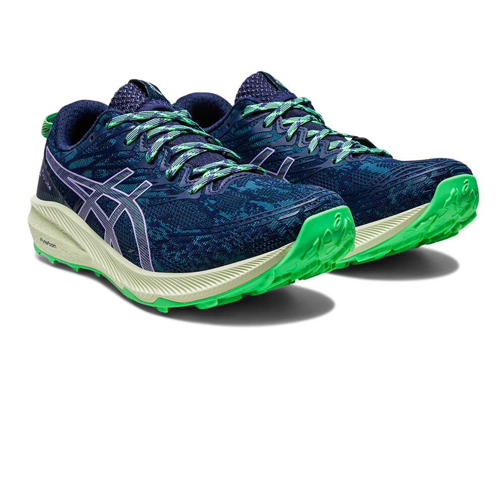 Кроссовки для бега Asics Fuji Lite 3 Trail, нави синий кроссовки женские demix larus lite бежевый