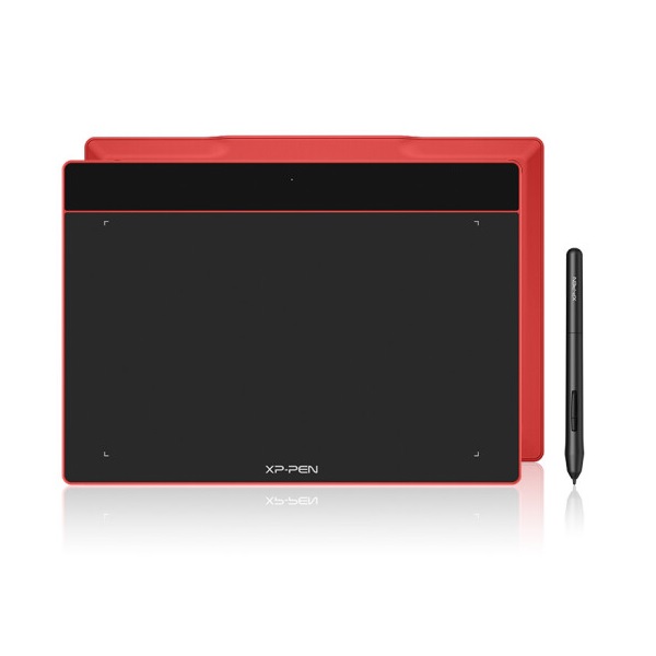 Графический планшет XP-Pen Deco Fun L, красный графический планшет xp pen deco lw зелёный
