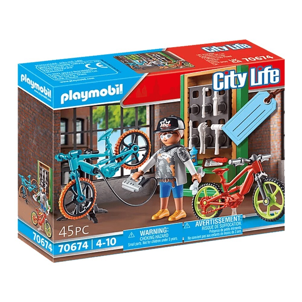 

Конструктор Playmobil 70674 Мастерская электронного велосипеда