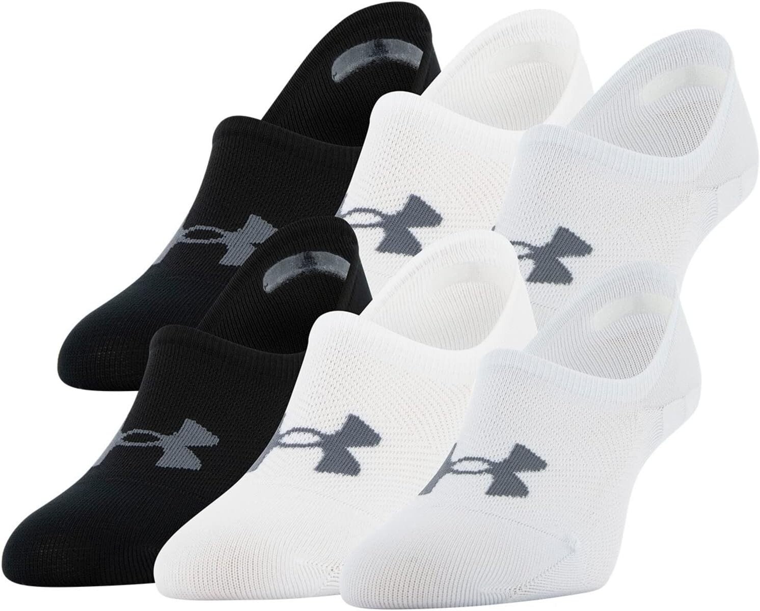

Носки Essential Ultra Low, 6 пар Under Armour, цвет Halo Gray/Assorted