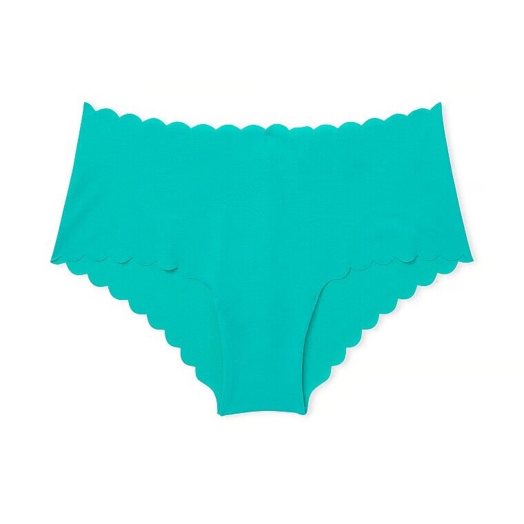 

Трусы Victoria's Secret No-Show Cheeky In Scalloped, бирюзовый