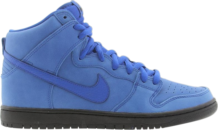 Лимитированные кроссовки Nike Dunk High Pro Sb, синий - фото