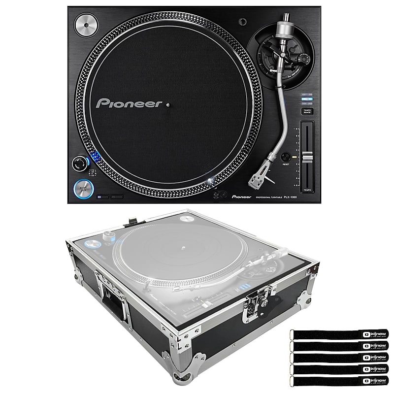 Pioneer DJ PLX-1000 Direct Drive Professional Turntable с чехлом Silver Road Pioneer DJ PLX-1000 Direct Drive Professional Turntable w Silver Road Case цена и фото