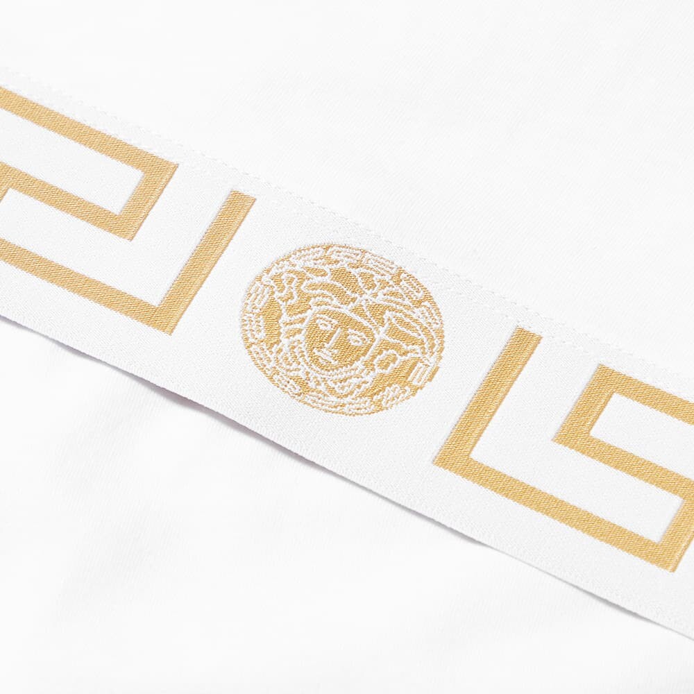 

Футболка Versace Greca Cropped Bralet Top, Коричневый