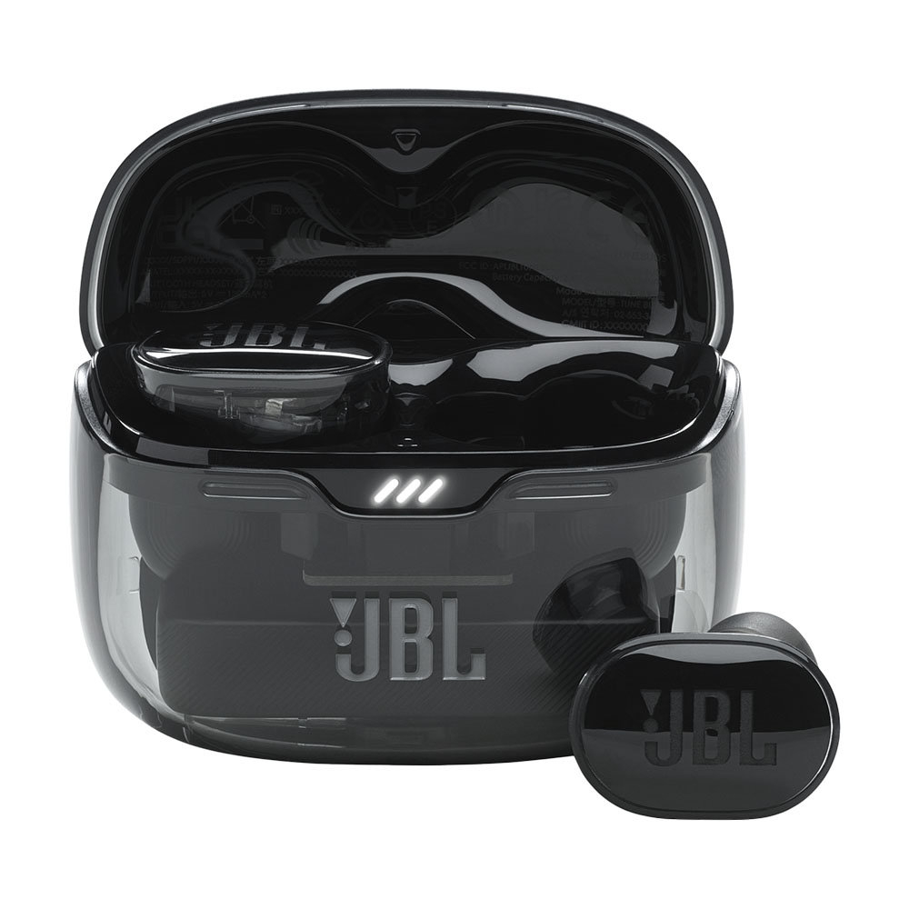 цена Наушники беспроводные JBL Tune Buds, Ghost Edition, прозрачный черный