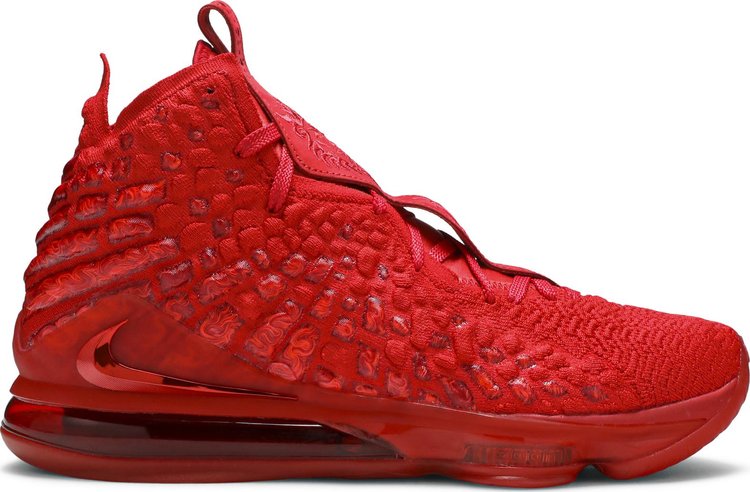 Кроссовки Nike LeBron 17 'Red Carpet', красный