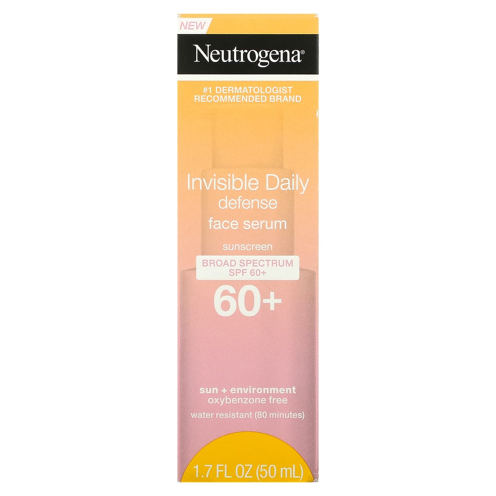 Солнцезащитная сыворотка. Neutrogena Sunscreen SPF 60+. Нитроджина СПФ 50. SPF защита 60+.