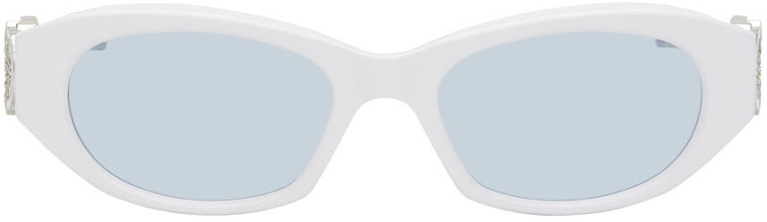 

Белые солнцезащитные очки Moncler Gentle Monster Swipe 2 Moncler Genius