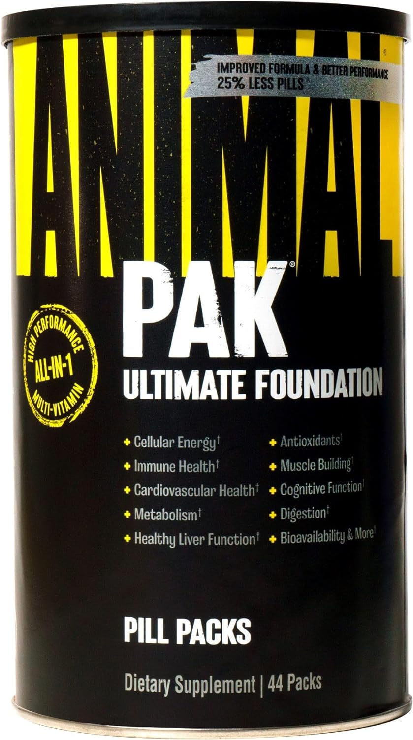 Комплекс витаминов и добавок для спортивного питания Animal Pak All-in-One Women & Men Updated Version, 44 порции цена и фото