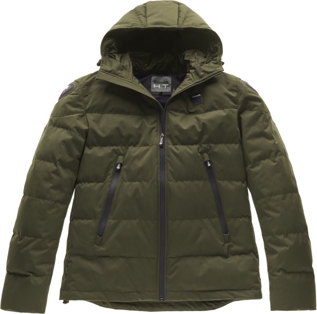 

Мотоциклетная текстильная куртка Blauer Easy Winter 2.0 с капюшоном, зеленый