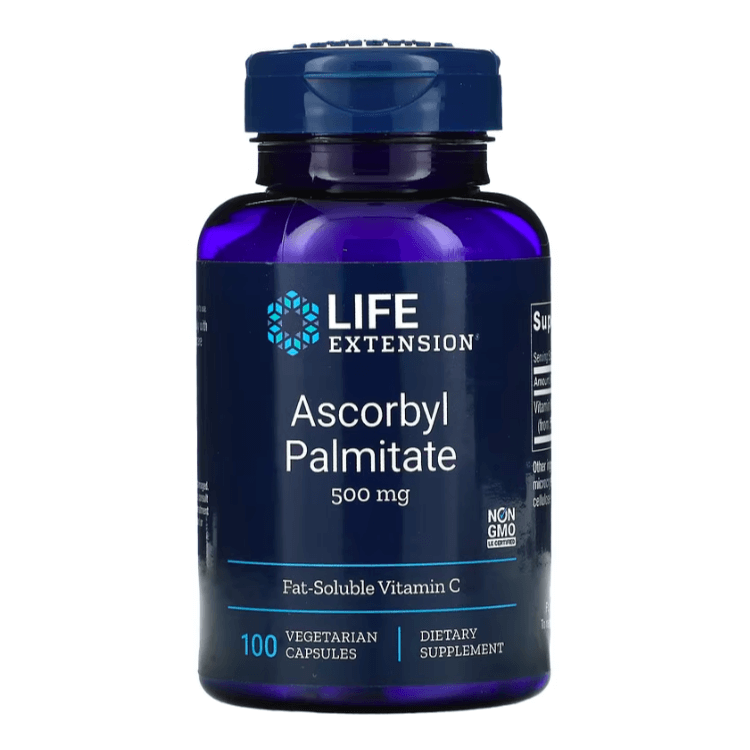 Аскорбил пальмитат Life Extension 500 мг, 100 капсул source naturals аскорбил пальмитат 500 мг 90 таблеток