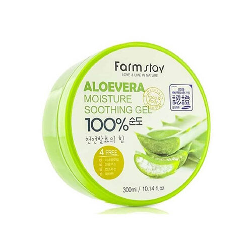 

Farm Stay Aloevera Moisture Soothing Gel Корейский гель алоэ вера 300мл