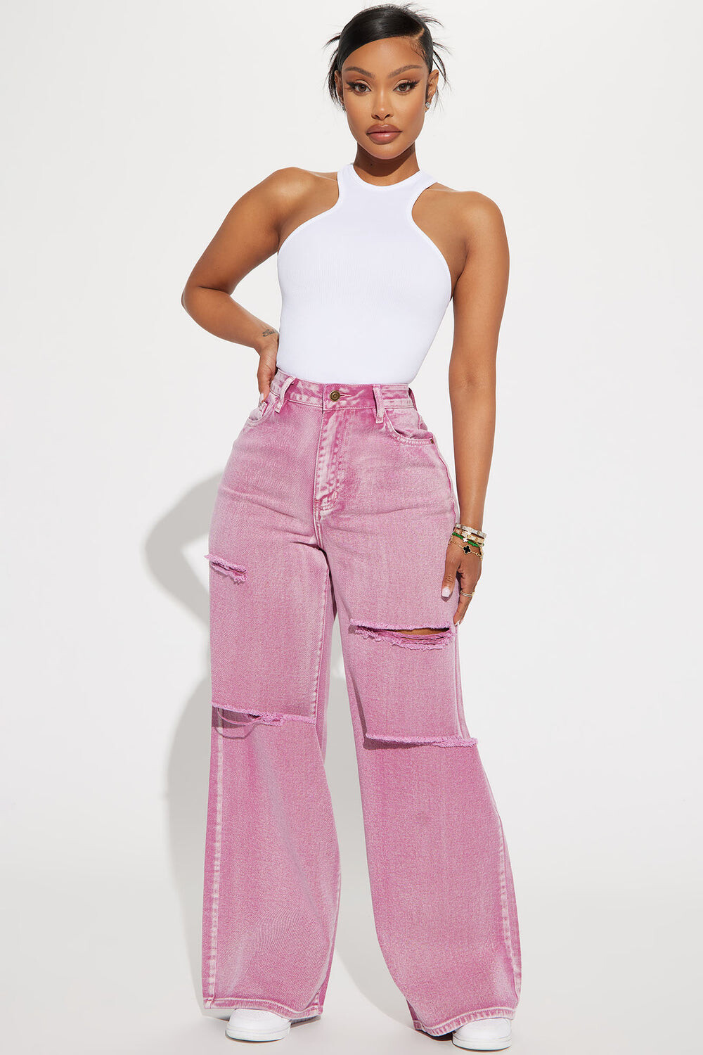 

Джинсы Fashion Nova XI76, фиолетовый