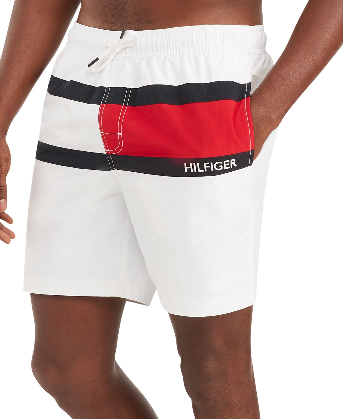 

Мужские плавки tommy flag 6,5, созданные для macy's Tommy Hilfiger, мульти