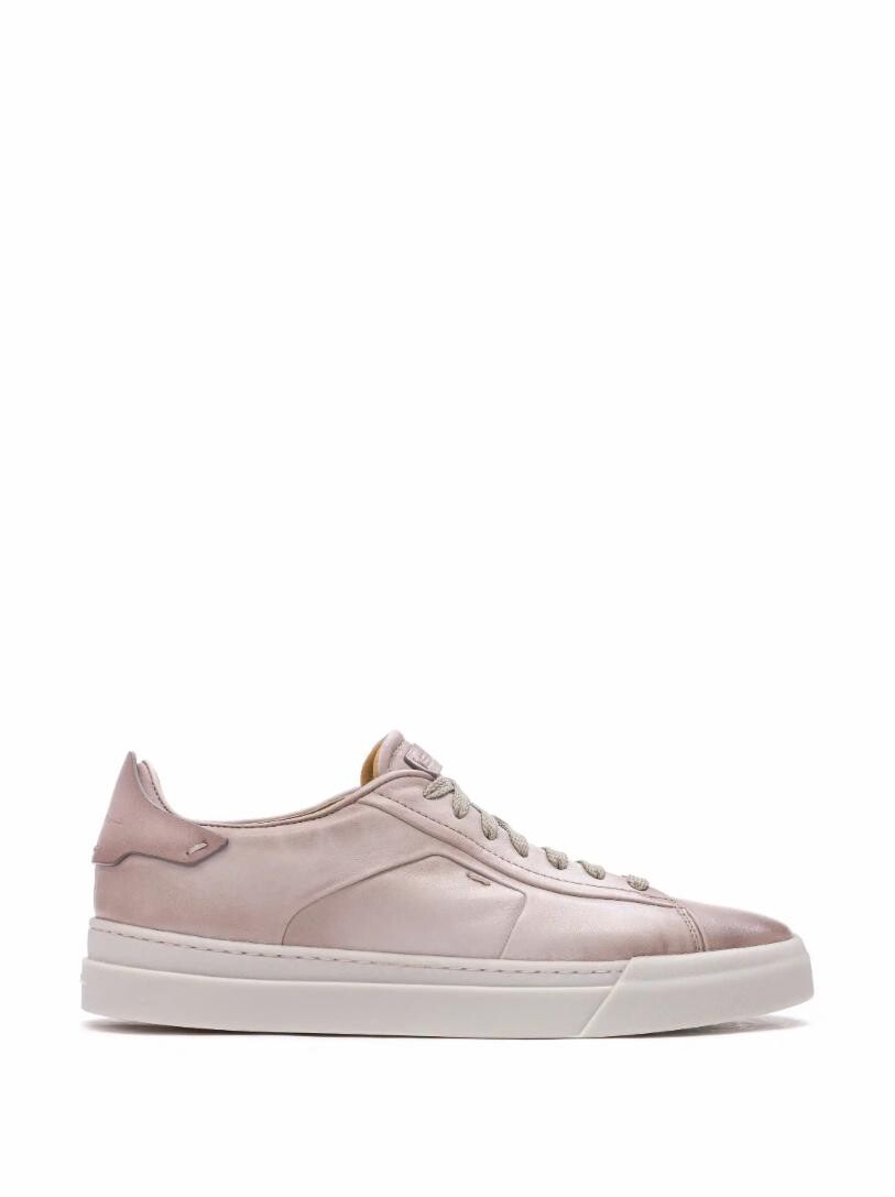 

Кожаные кеды Santoni