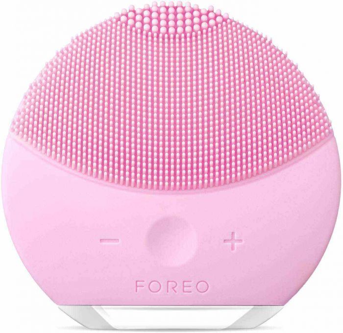цена Foreo Звуковая щетка для очищения лица Luna Mini 2 с массажным эффектом Pearl Pink