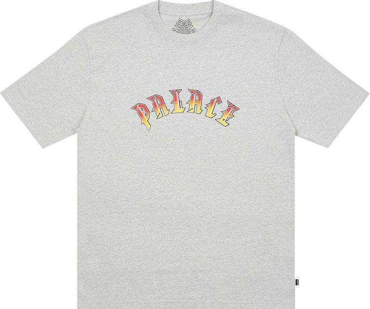 Футболка Palace x Spitfire P-Fire T-Shirt 'Grey Marl', серый футболка palace x spitfire с p head цвет белый