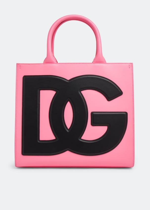

Сумка-тоут DOLCE&GABBANA Small DG Daily shopper tote bag, розовый