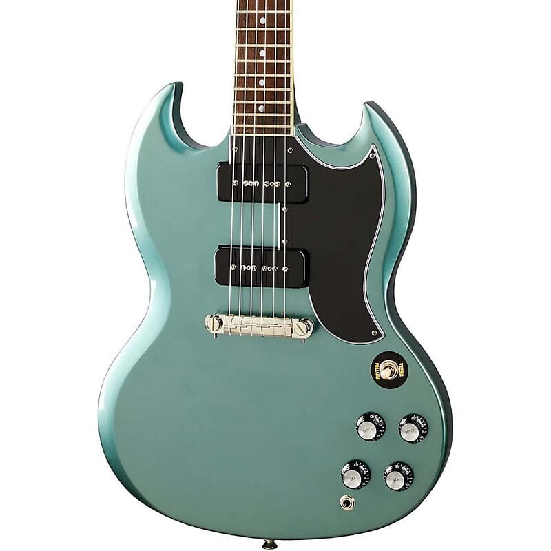 

Epiphone SG Special (P-90) — выцветший пелхэмский синий