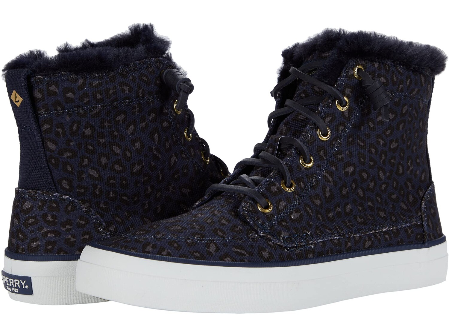 

Кроссовки Sperry, Crest High Top Animal Print Textile