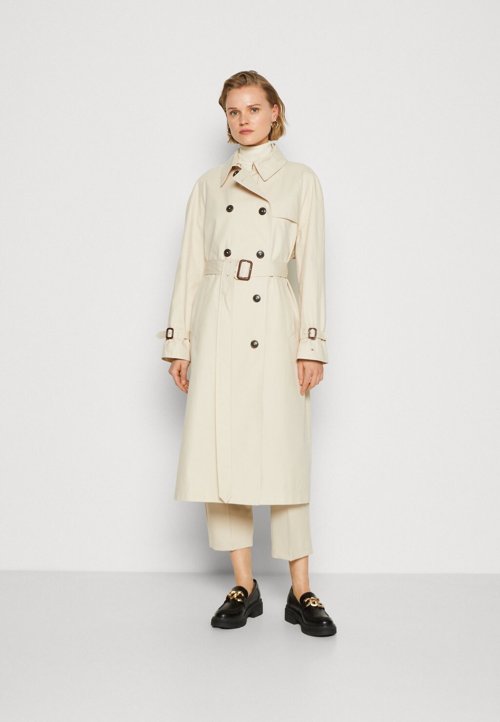 

Тренч LONG Tommy Hilfiger, цвет classic beige