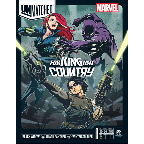 Настольная игра Unmatched Marvel: For King And Country Restoration Games
