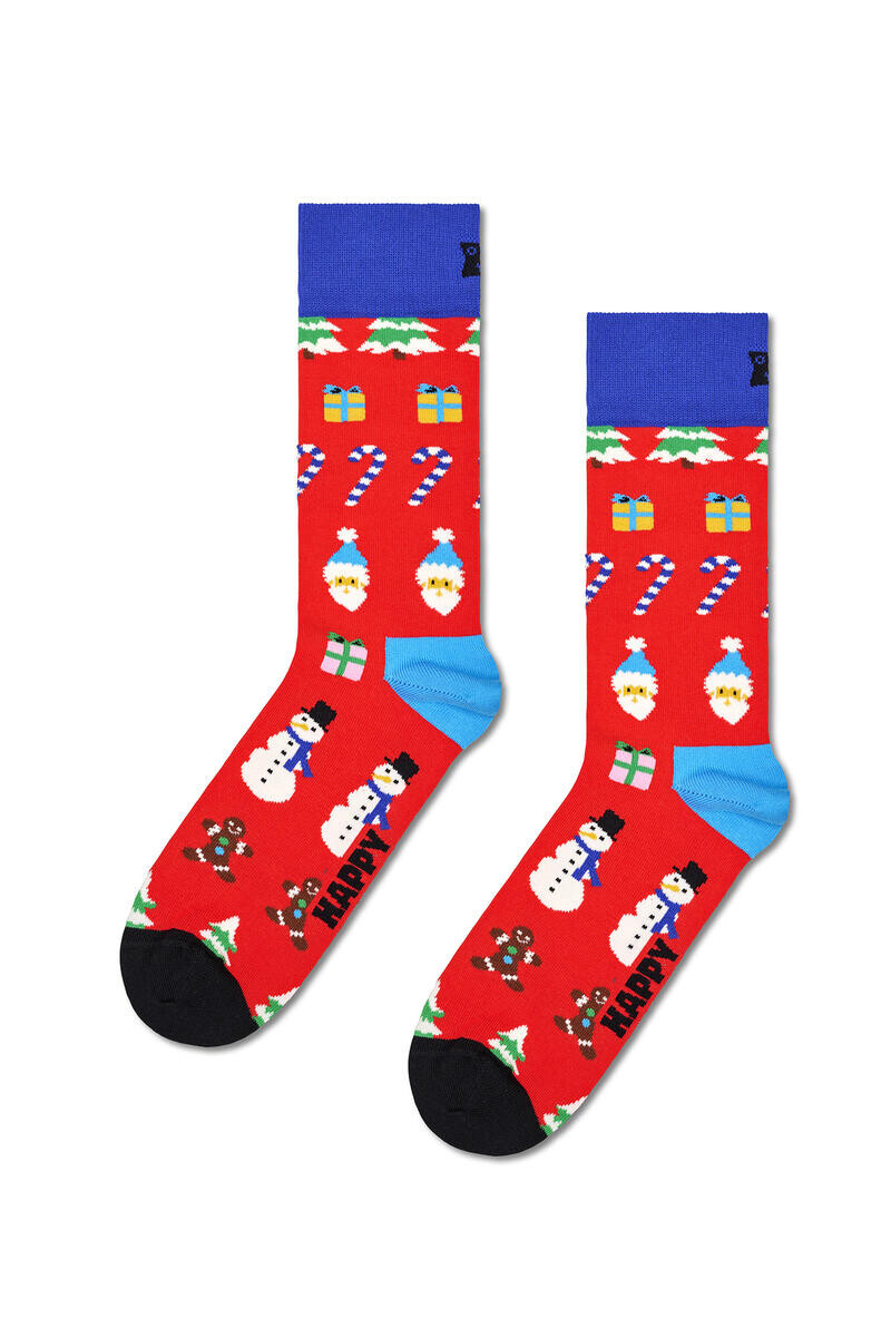 

Рождественские носки унисекс Happy Socks, красный