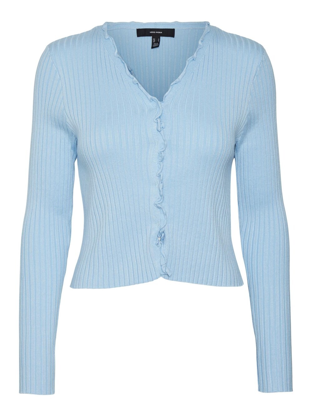 

Вязаный кардиган Vero Moda Elly, светло-синий