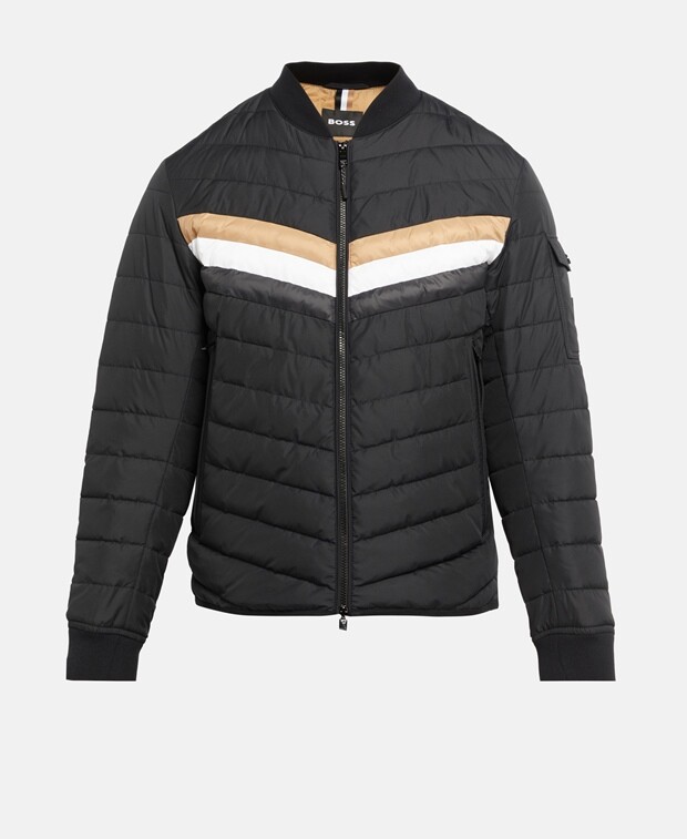 

Стеганый блузон Boss Black, черный