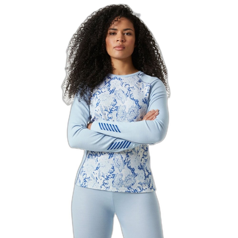 

Базовый слой с длинным рукавом Helly Hansen Lifa Merino Midweight, синий