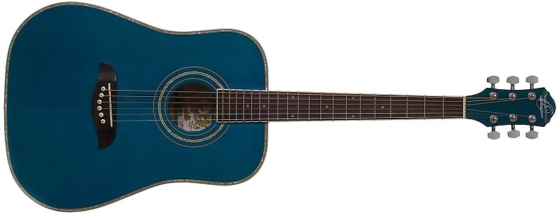 Акустическая гитара Oscar Schmidt OG1TBL Dreadnought Mahogany Neck Spruce Top 3/4 Size 6-String Acoustic Guitar