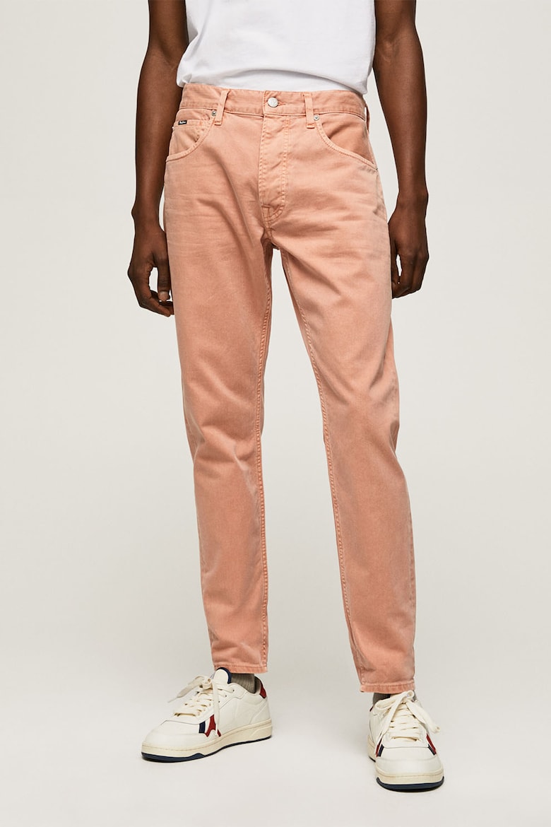 Джинсы с низкой талией Pepe Jeans London, оранжевый футболка pepe jeans размер 8 оранжевый